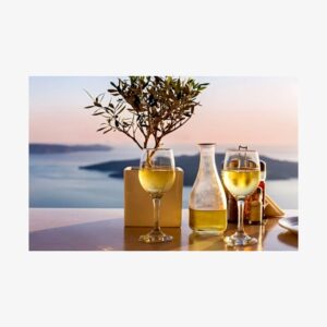 Santorini Local Wineries Tour, Family of 3
